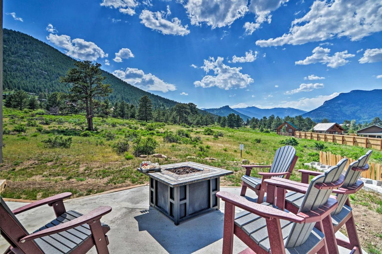 Estes Park Mountain-View Retreat 3 Miles To Rmnp! Exterior photo